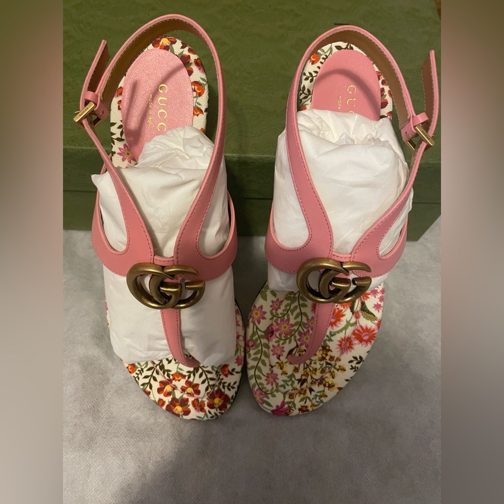 GUCCI marmont sandals size 37